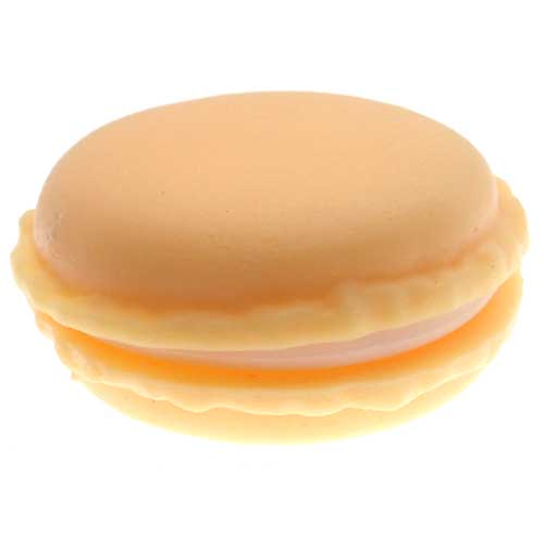 Macaron sieraden opbergdoosje geel